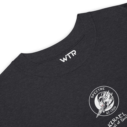 LOCKHEED MARTIN AC-130H SPECTRE GUNSHIP — hand-drawn artwork printed on heavyweight T-shirt.