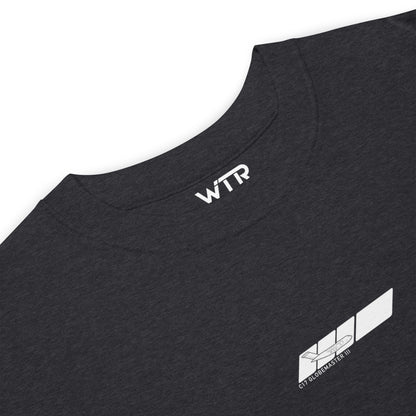 BOEING C-17 GLOBEMASTER III — hand-drawn military transport artwork printed on heavyweight T-shirt.