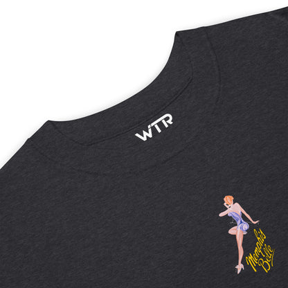 BOEING B-17F FLYING FORTRESS — hand-drawn artwork printed on heavyweight T-shirt.