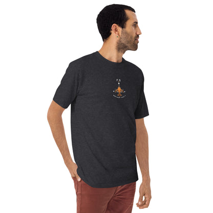 Hand-drawn technical schematic of the Northrop F-5E Tiger II Cold War fighter jet printed on a premium t-shirt.