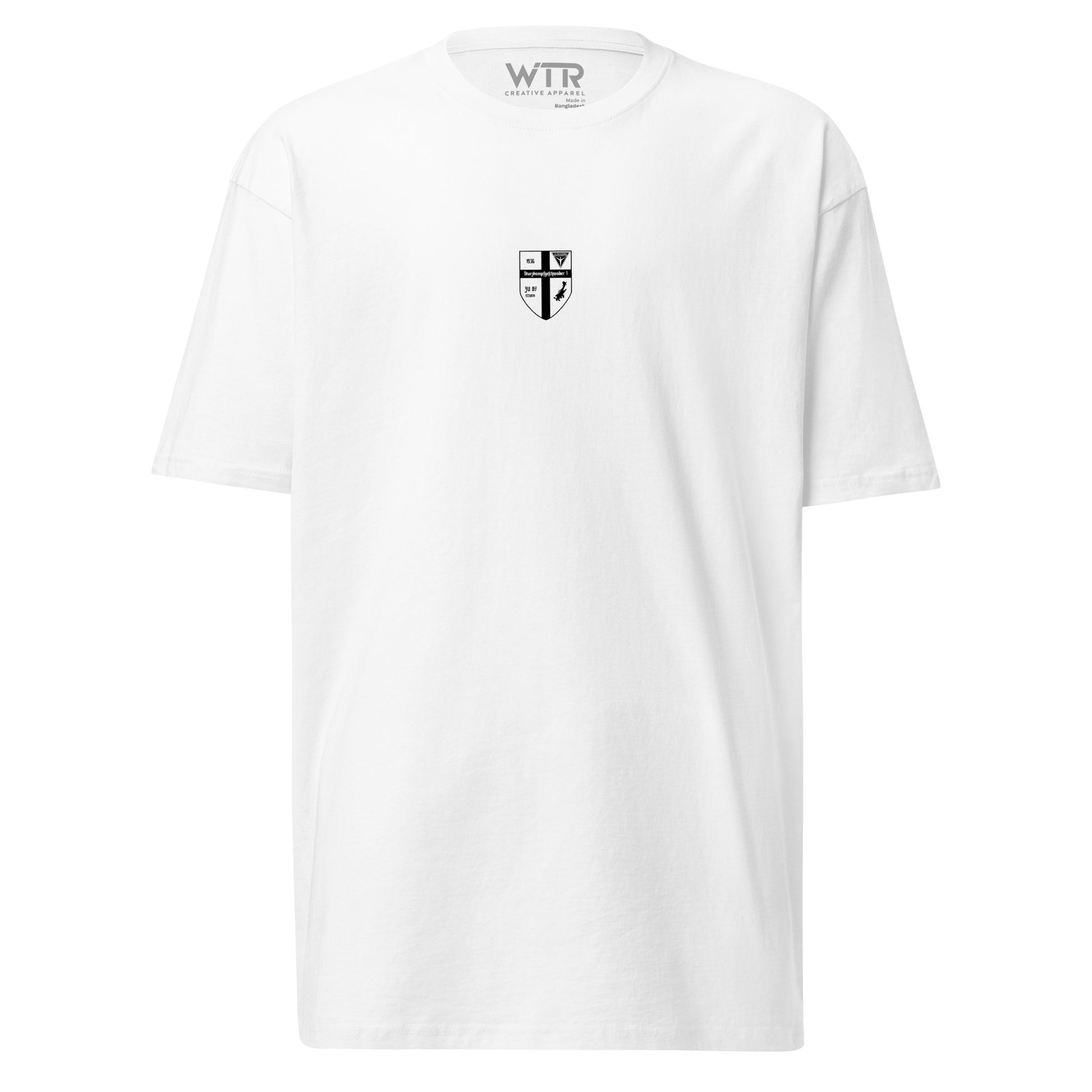 Junkers JU-87 Stuka Dive Bomber Hand-Drawn White T-Shirt