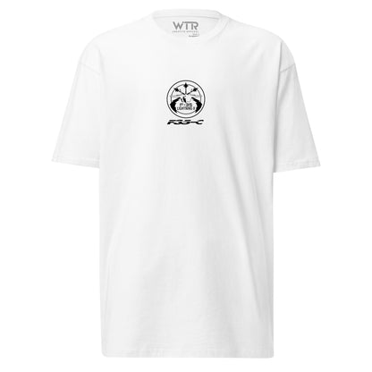 Lockheed Martin F-35C Lightning II CATOBAR Hand-Drawn White T-Shirt