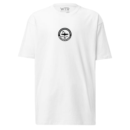 Messerschmitt BF-109 Hand-Drawn White T-Shirt