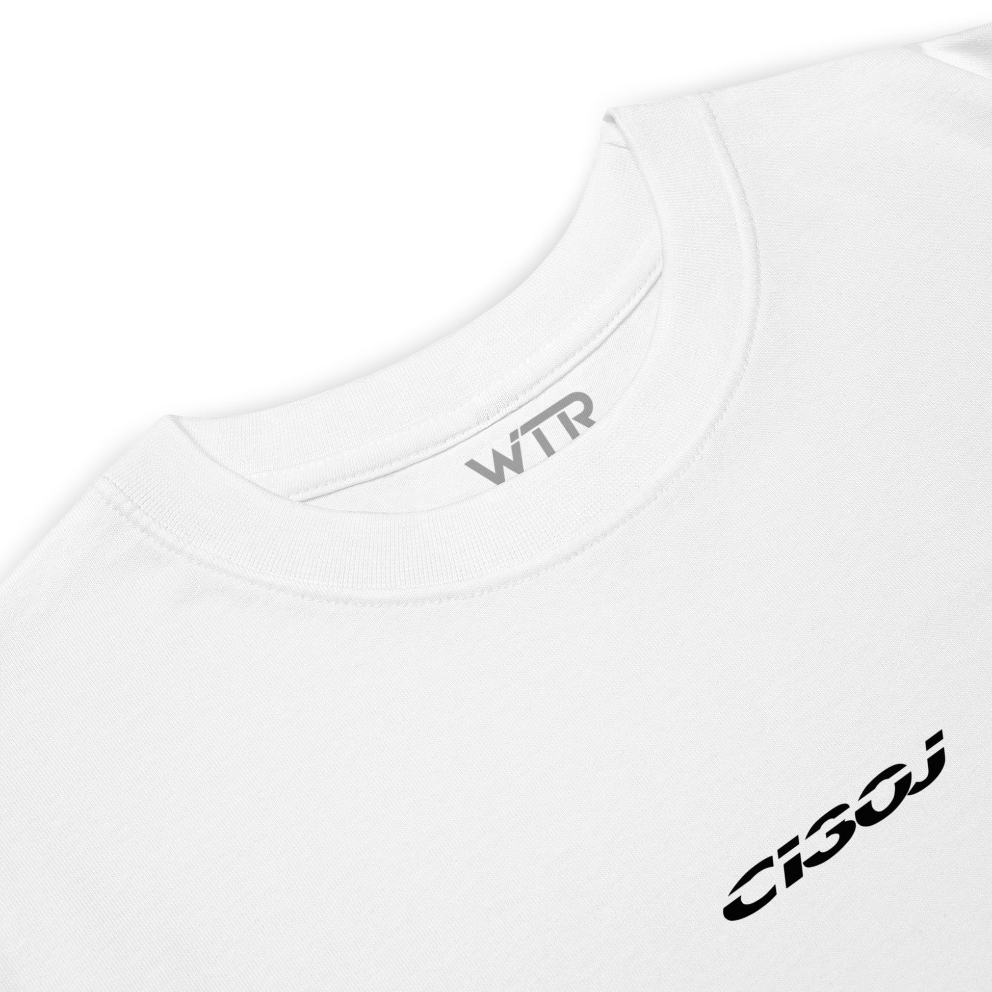 Lockheed Martin C-130j Hercules Hand-drawn Heavyweight White T-shirt.