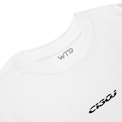 Lockheed Martin C-130j Hercules Hand-drawn Heavyweight White T-shirt.