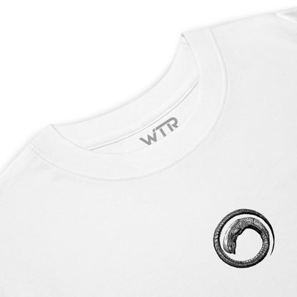 Hand-drawn schematic of the ALIEN XENOMORPH printed on a heavyweight T-shirt.