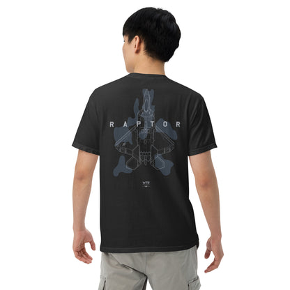 Lockheed Martin F-22 Raptor - Camo Schematic Study - Standard Black T-shirt