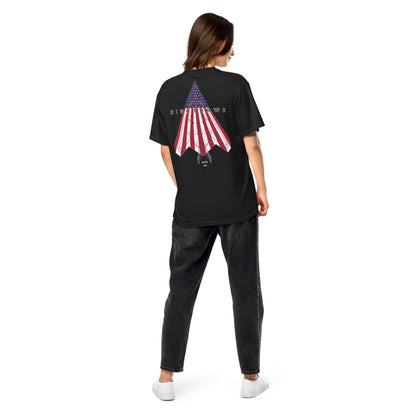 LOCKHEED MARTIN SKUNK WORKS F-117 NIGHTHAWK - 'LAST FLIGHT/ MURICA' LIVERY — STANDARD T-SHIRT artwork.; special livery