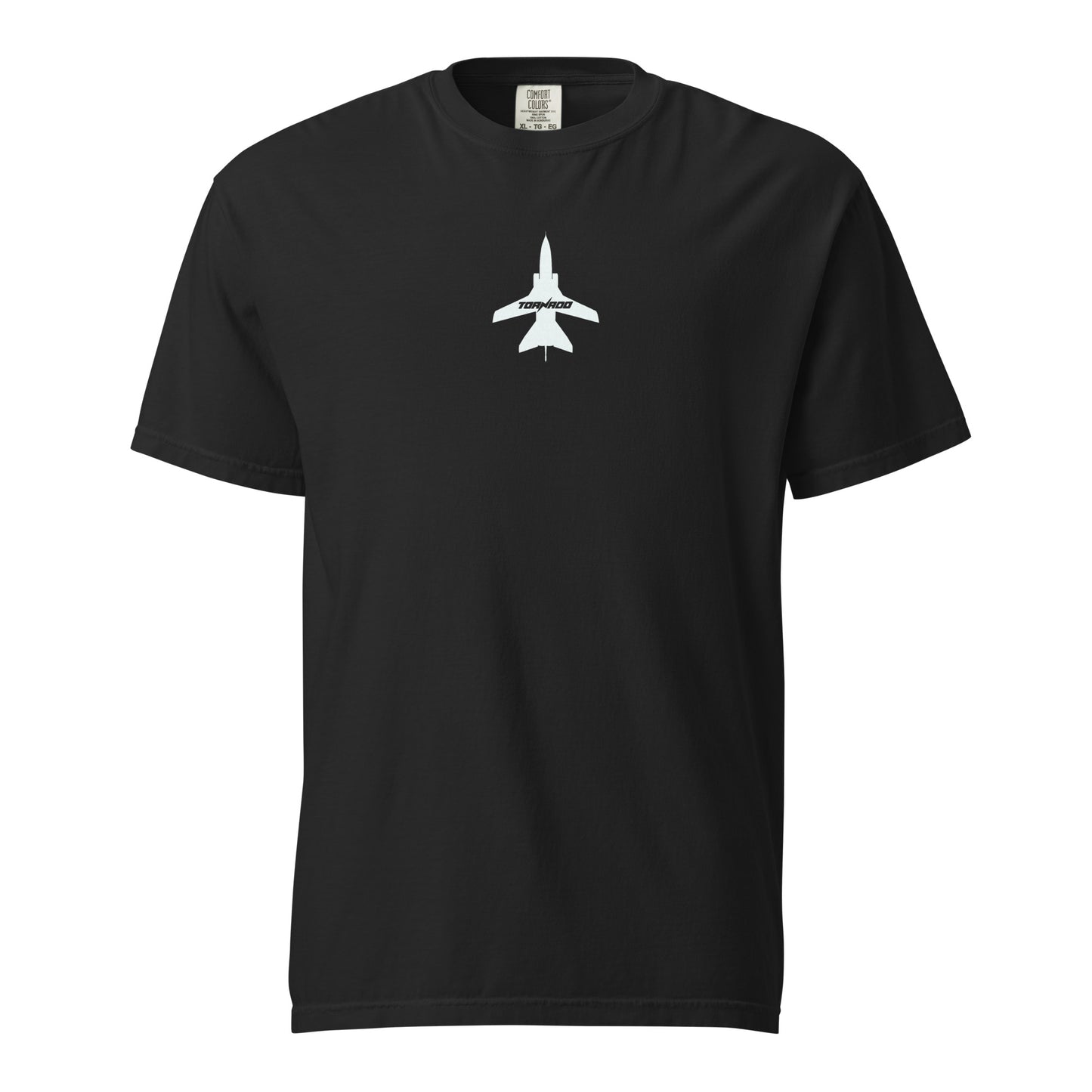 PANAVIA TORNADO GR4 — hand-drawn schematic artwork printed on standard T-shirt.