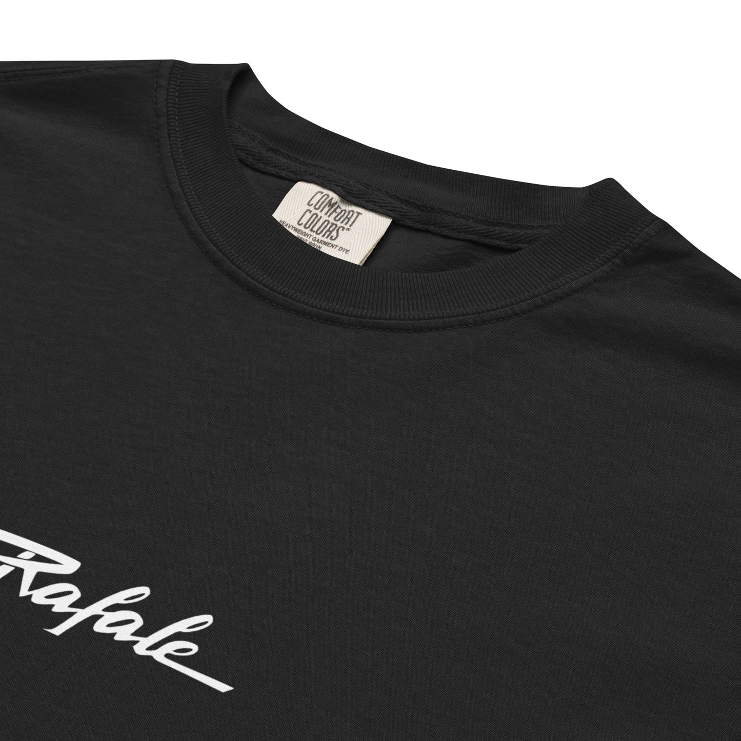 DASSAULT RAFALE M (MARINE NATIONALE) - CARRIER FIGHTER — hand-drawn artwork printed on standard T-shirt; RAF.