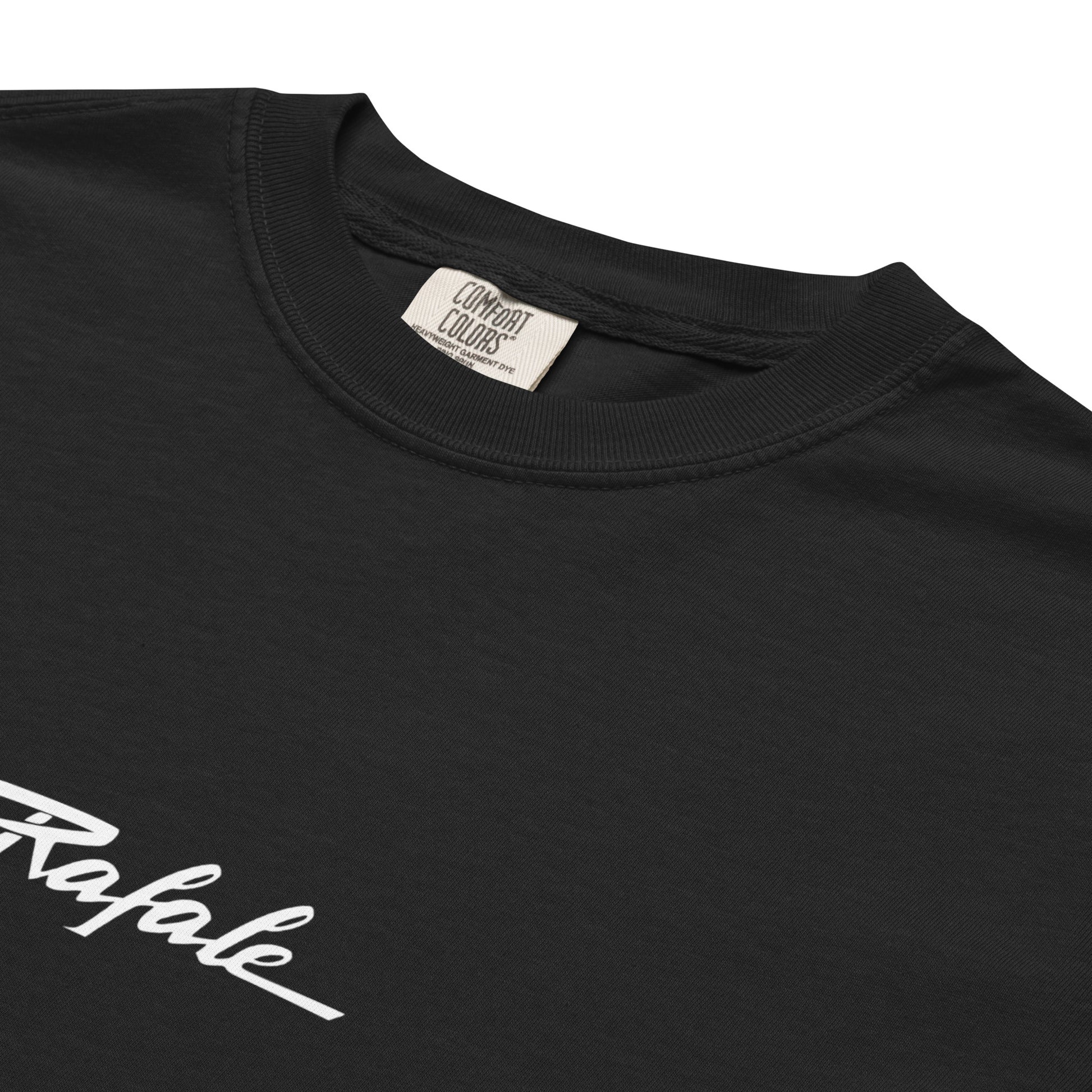 DASSAULT RAFALE M (MARINE NATIONALE) - CARRIER FIGHTER — hand-drawn artwork printed on standard T-shirt; RAF.