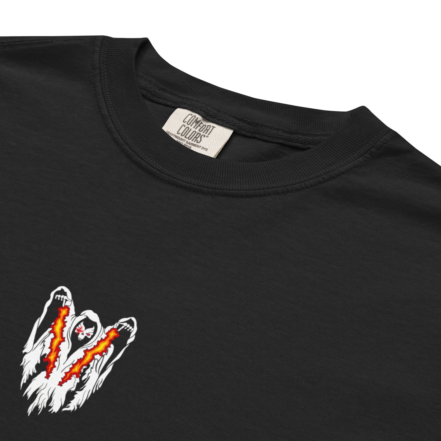 LOCKHEED MARTIN AC-130U SPOOKY GUNSHIP — hand-drawn artwork printed on standard T-shirt.