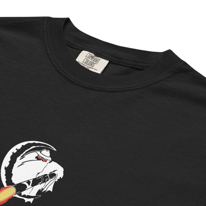 LOCKHEED MARTIN AC-130J GHOSTRIDER GUNSHIP — hand-drawn artwork printed on standard T-shirt.