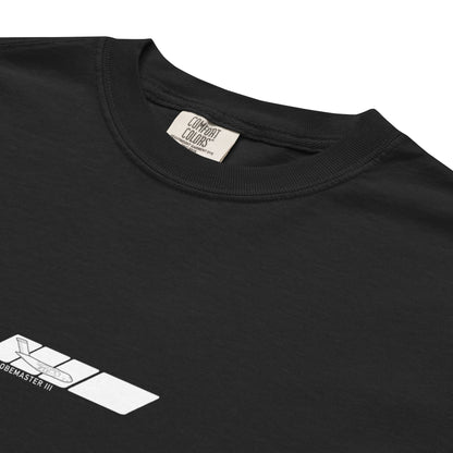 Hand-drawn schematic of the BOEING C-17 GLOBEMASTER III printed on a standard T-shirt.