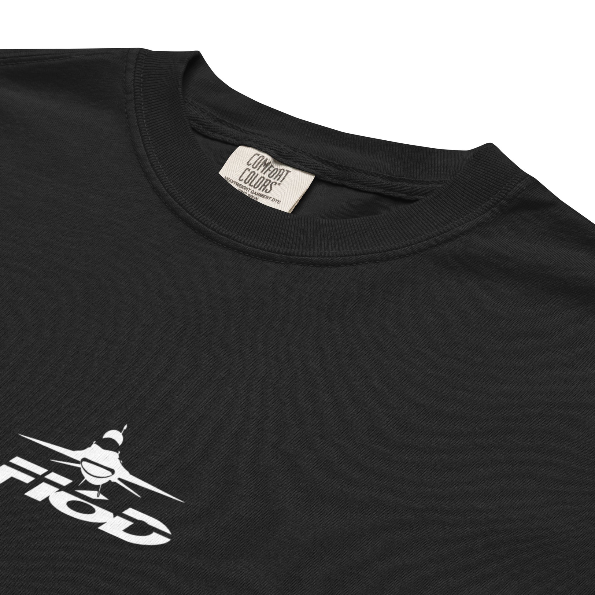 GENERAL DYNAMICS F-16D FIGHTING FALCON BLOCK 52 — hand-drawn artwork printed on standard T-shirt.