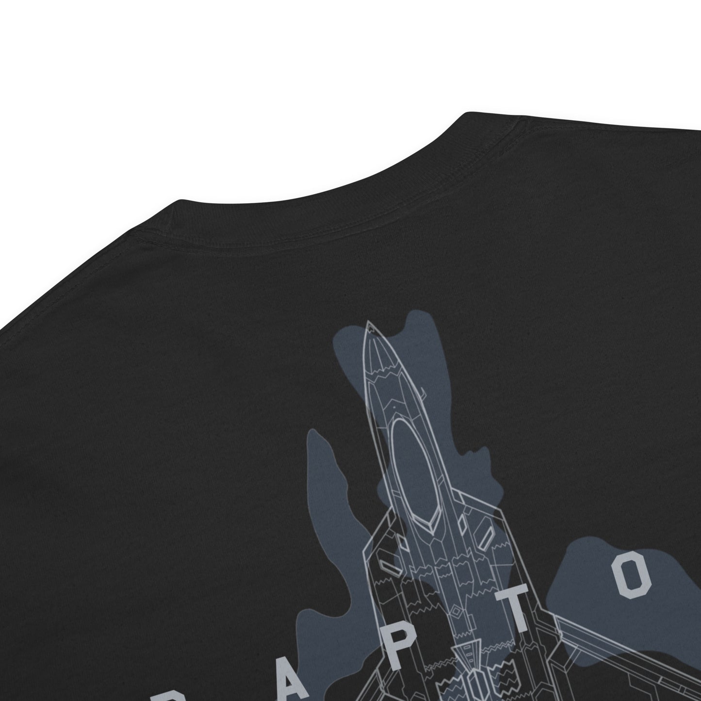 Lockheed Martin F-22 Raptor - Camo Schematic Study - Standard Black T-shirt