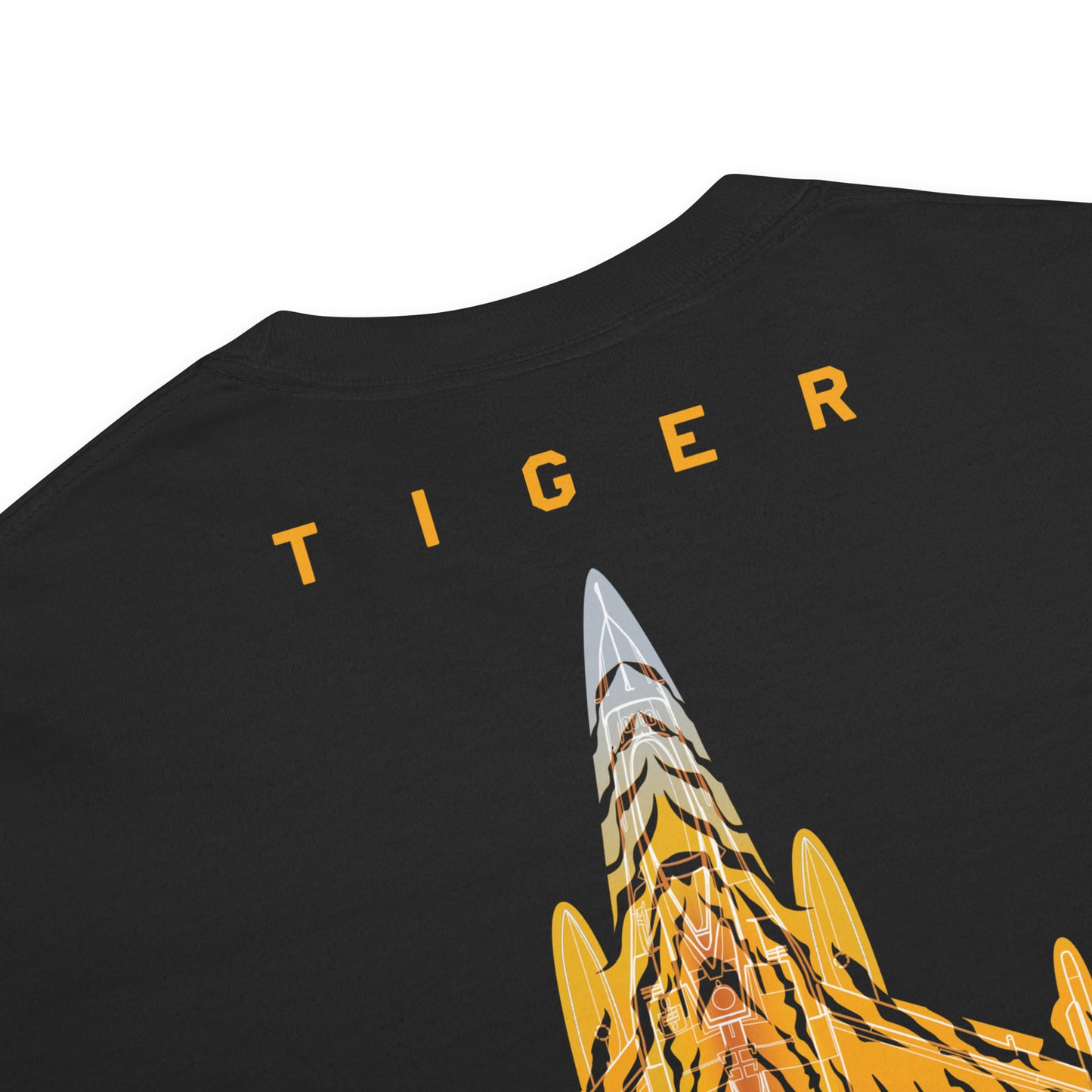 F-16 FIGHTING FALCON - BELGIAN AIR FORCE 31ST TIGER SQUADRON (SPEC 1) CAMOUFLAGE — STANDARD T-SHIRT artwork.; camouflage study