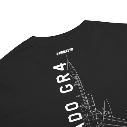 PANAVIA TORNADO GR4 — hand-drawn schematic artwork printed on standard T-shirt.