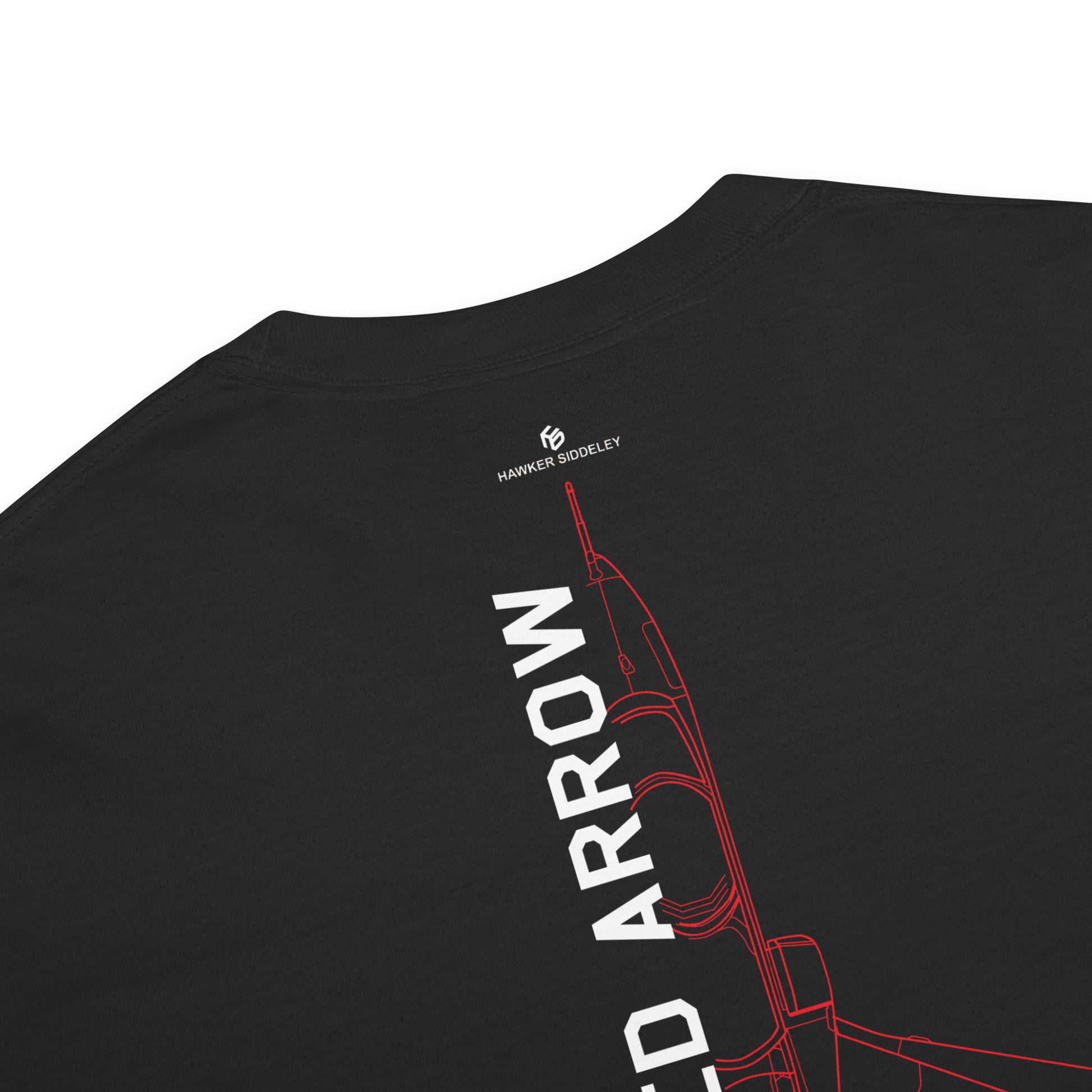 BAE HAWK T1 - RED ARROWS DISPLAY EDITION — hand-drawn artwork printed on standard T-shirt.