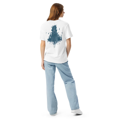 Sukhoi Su-57 T-50 Felon Camouflage Design Schematic - Standard White T-shirt.