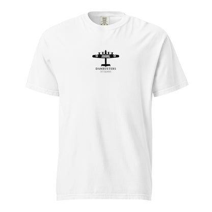 Avro Lancaster WW2 617 Squadron Dambuster Hand-Drawn Standard White T-Shirt