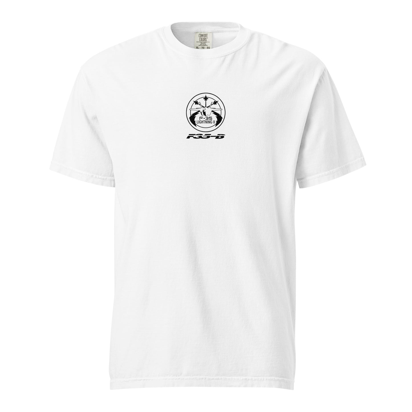 Lockheed Martin F-35B Lightning II STOVL Schematic Standard White T-Shirt