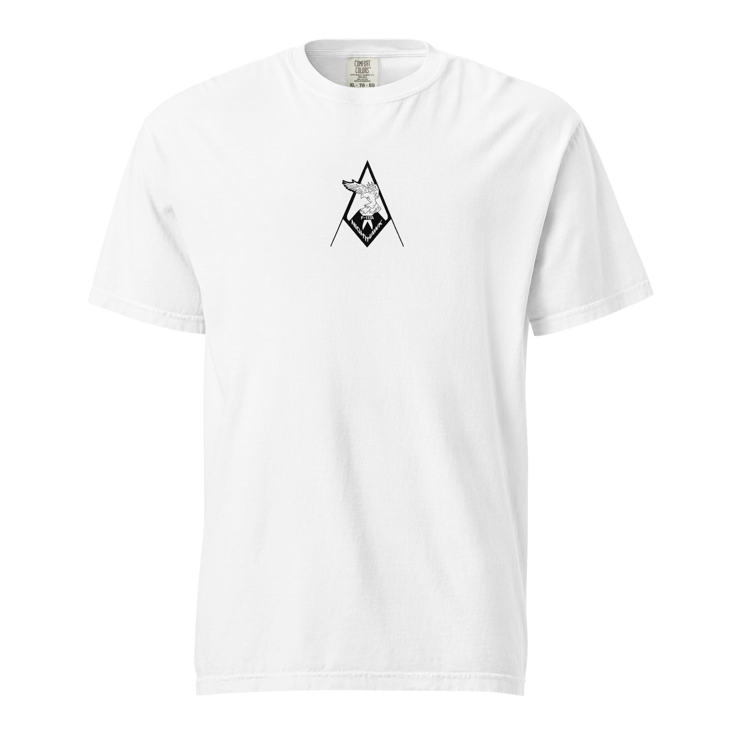 LOCKHEED MARTIN SKUNK WORKS F-117 NIGHTHAWK - 'LAST FLIGHT/ MURICA' LIVERY — STANDARD T-SHIRT artwork.; special livery