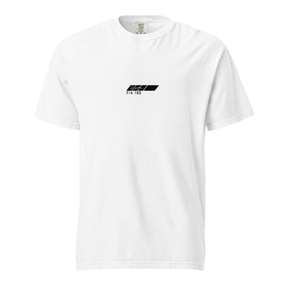 MCDONNELL DOUGLAS F/A-18D HORNET — hand-drawn schematic artwork printed on standard T-shirt.