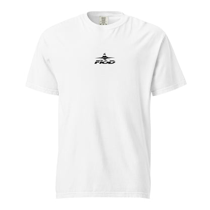 GENERAL DYNAMICS F-16D FIGHTING FALCON BLOCK 52 — hand-drawn artwork printed on standard T-shirt.