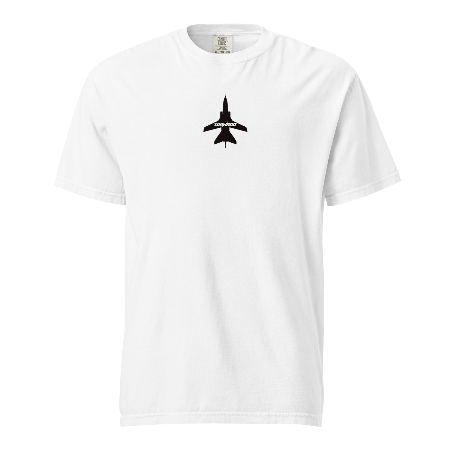 PANAVIA TORNADO GR4 — hand-drawn schematic artwork printed on standard T-shirt.