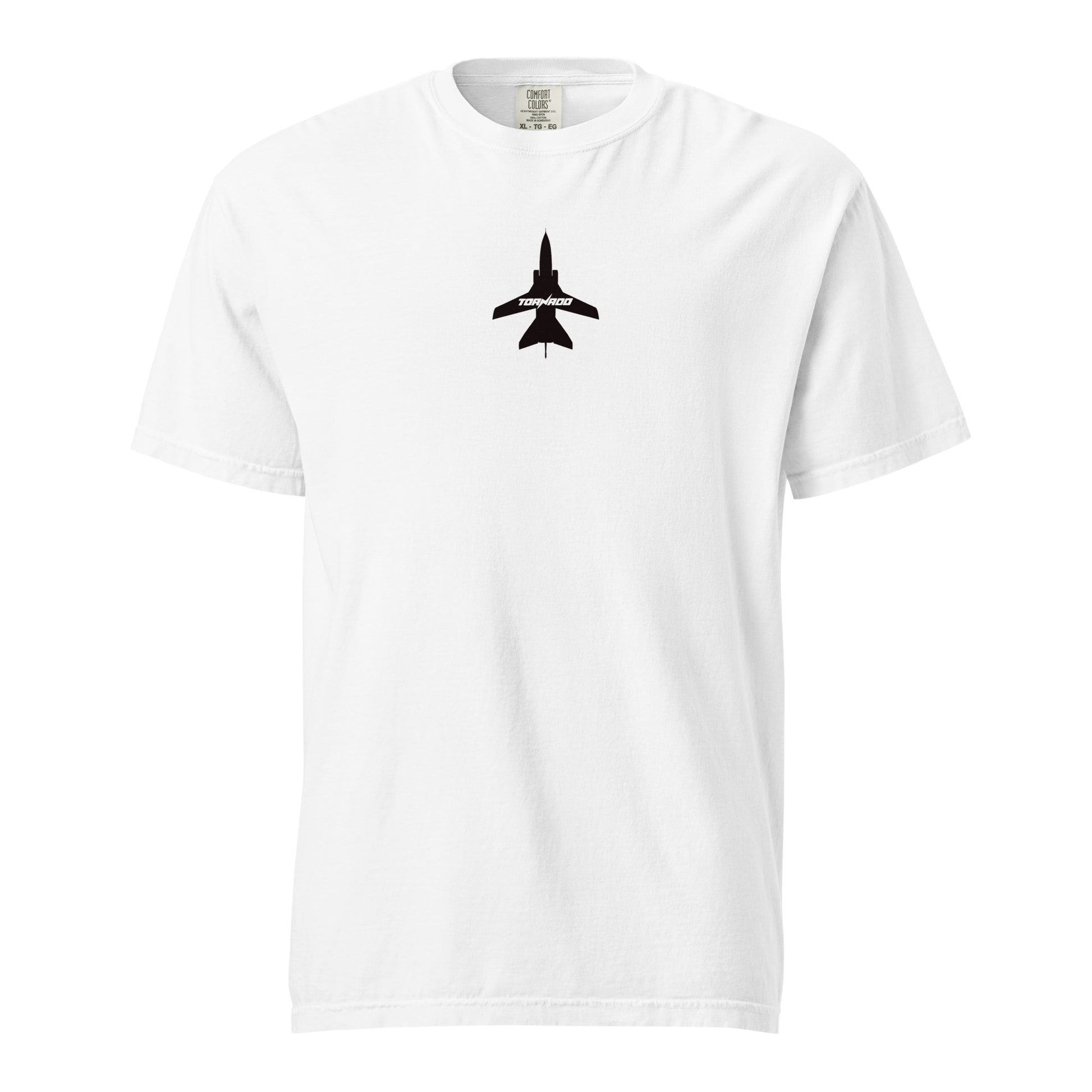 PANAVIA TORNADO GR4 — hand-drawn schematic artwork printed on standard T-shirt.