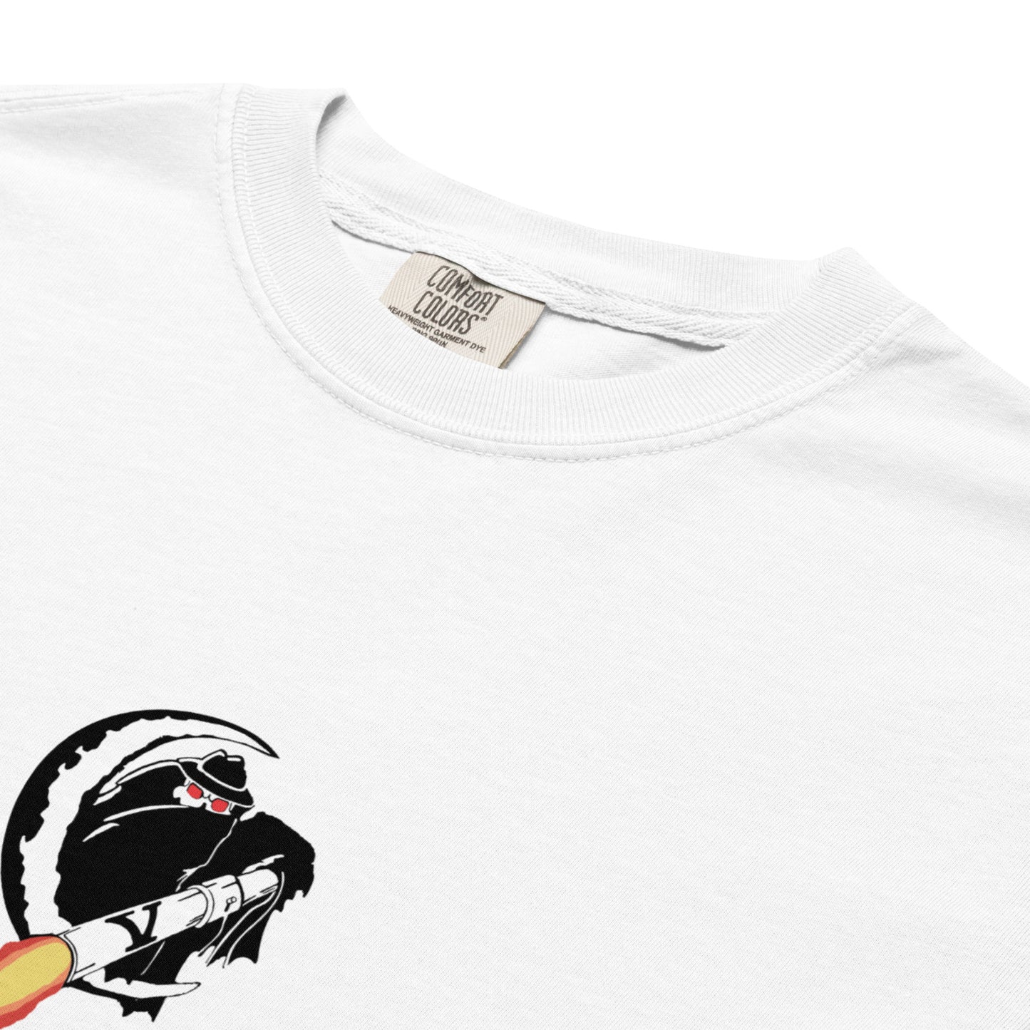 LOCKHEED MARTIN AC-130J GHOSTRIDER GUNSHIP — hand-drawn artwork printed on standard T-shirt.