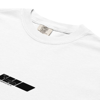 Hand-drawn schematic of the BOEING C-17 GLOBEMASTER III printed on a standard T-shirt.