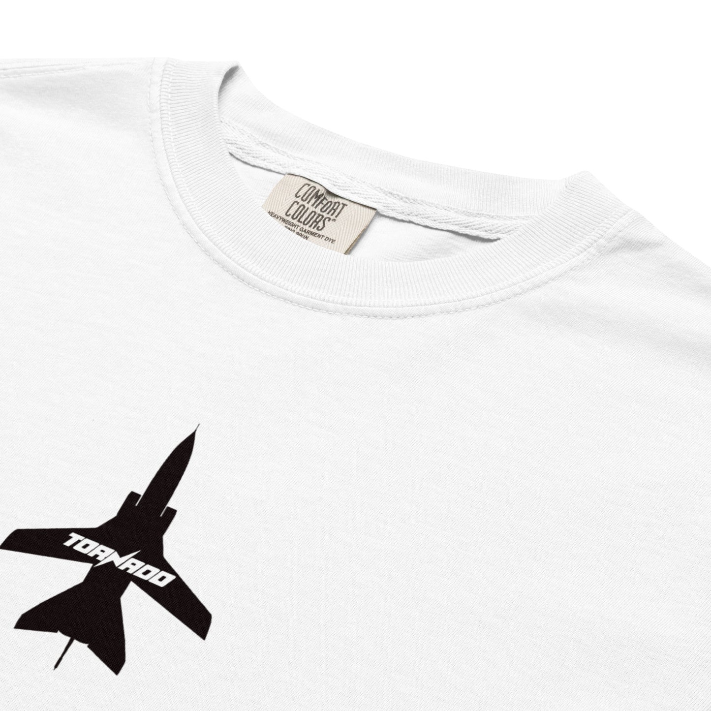 PANAVIA TORNADO GR4 — hand-drawn schematic artwork printed on standard T-shirt.