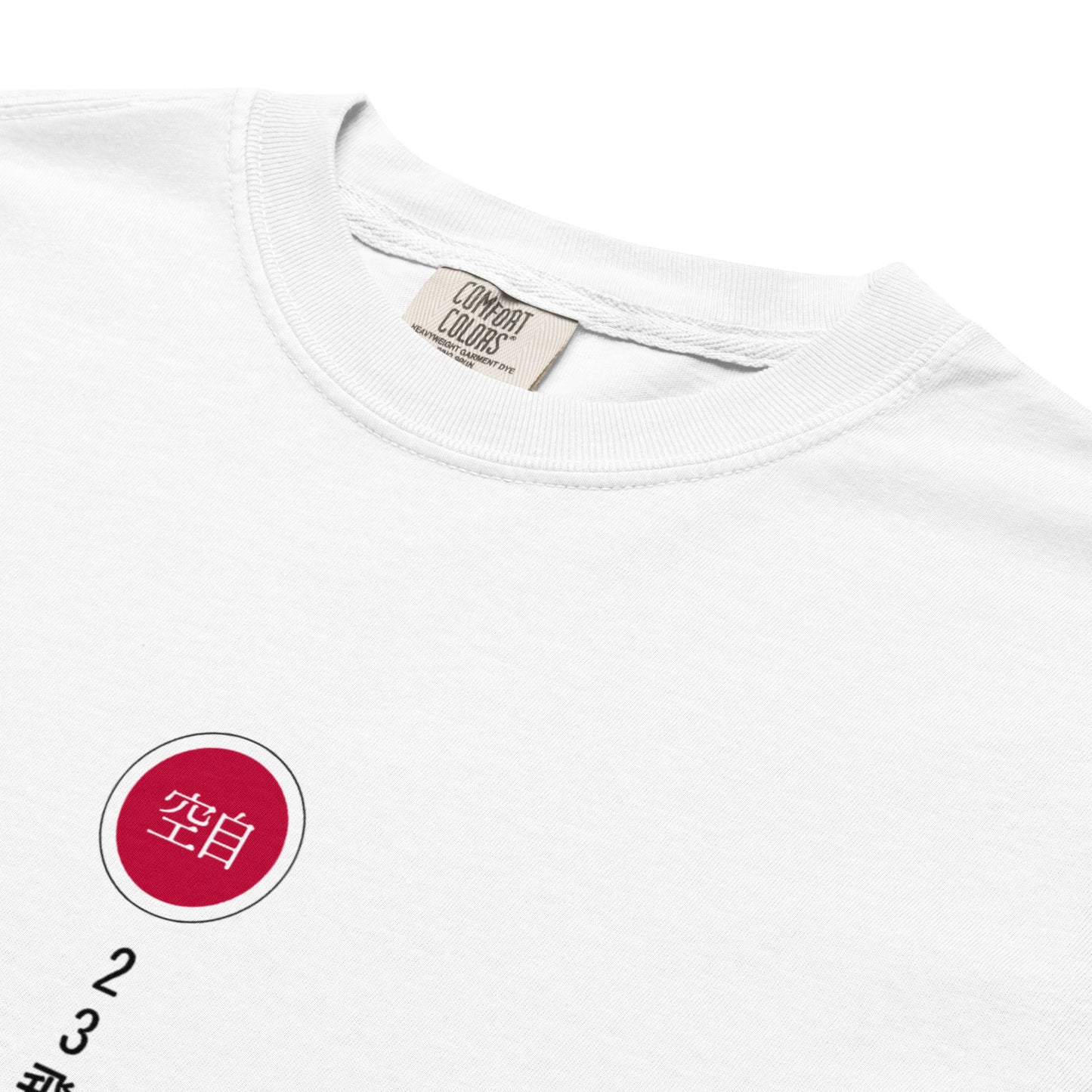 Hand-drawn schematic of the MITSUBISHI F-15DJ 23RD FIGHTER SQUADRON printed on a standard T-shirt.