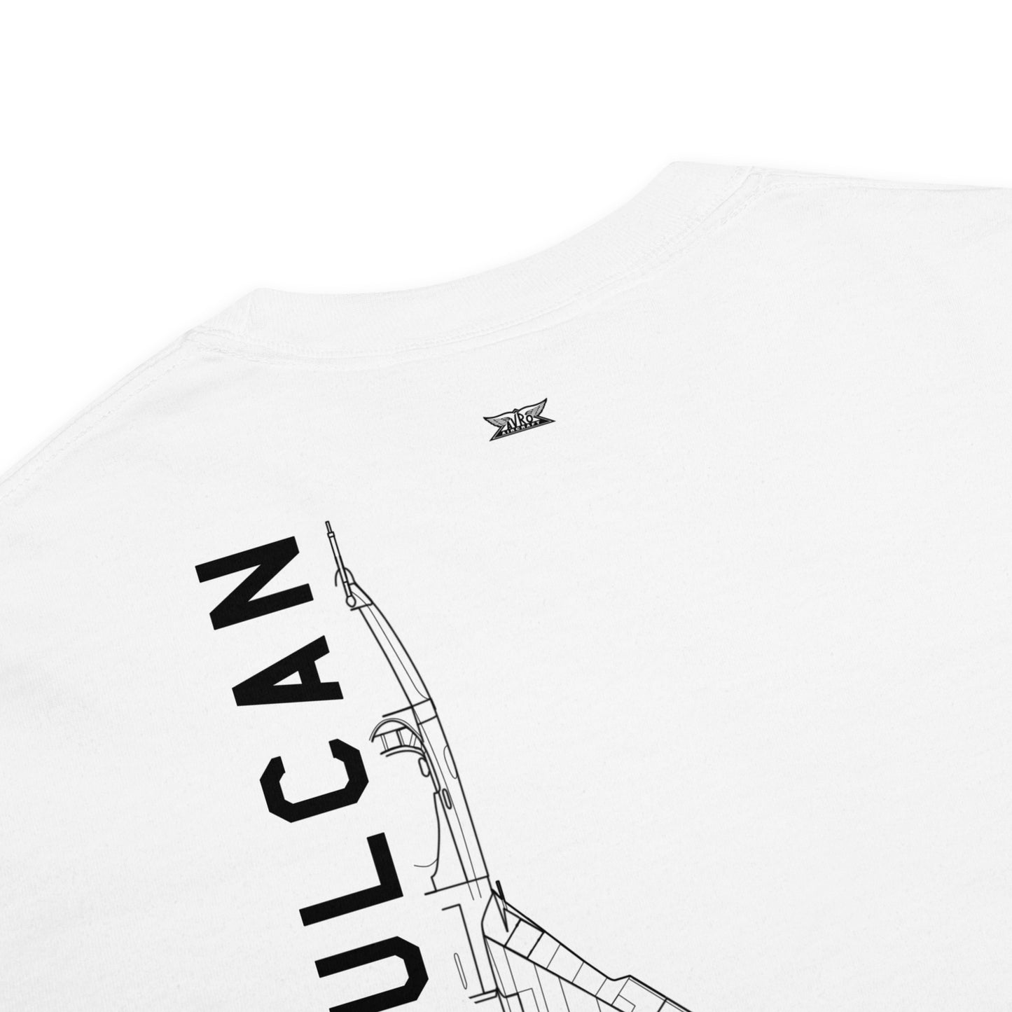 Avro Vulcan Nuclear Strategic Bomber Schematic Standard White T-Shirt