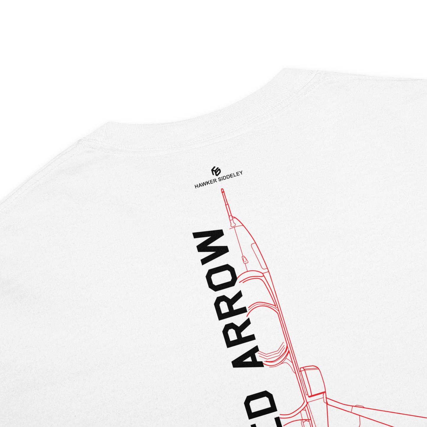 BAE HAWK T1 - RED ARROWS DISPLAY EDITION — hand-drawn artwork printed on standard T-shirt.