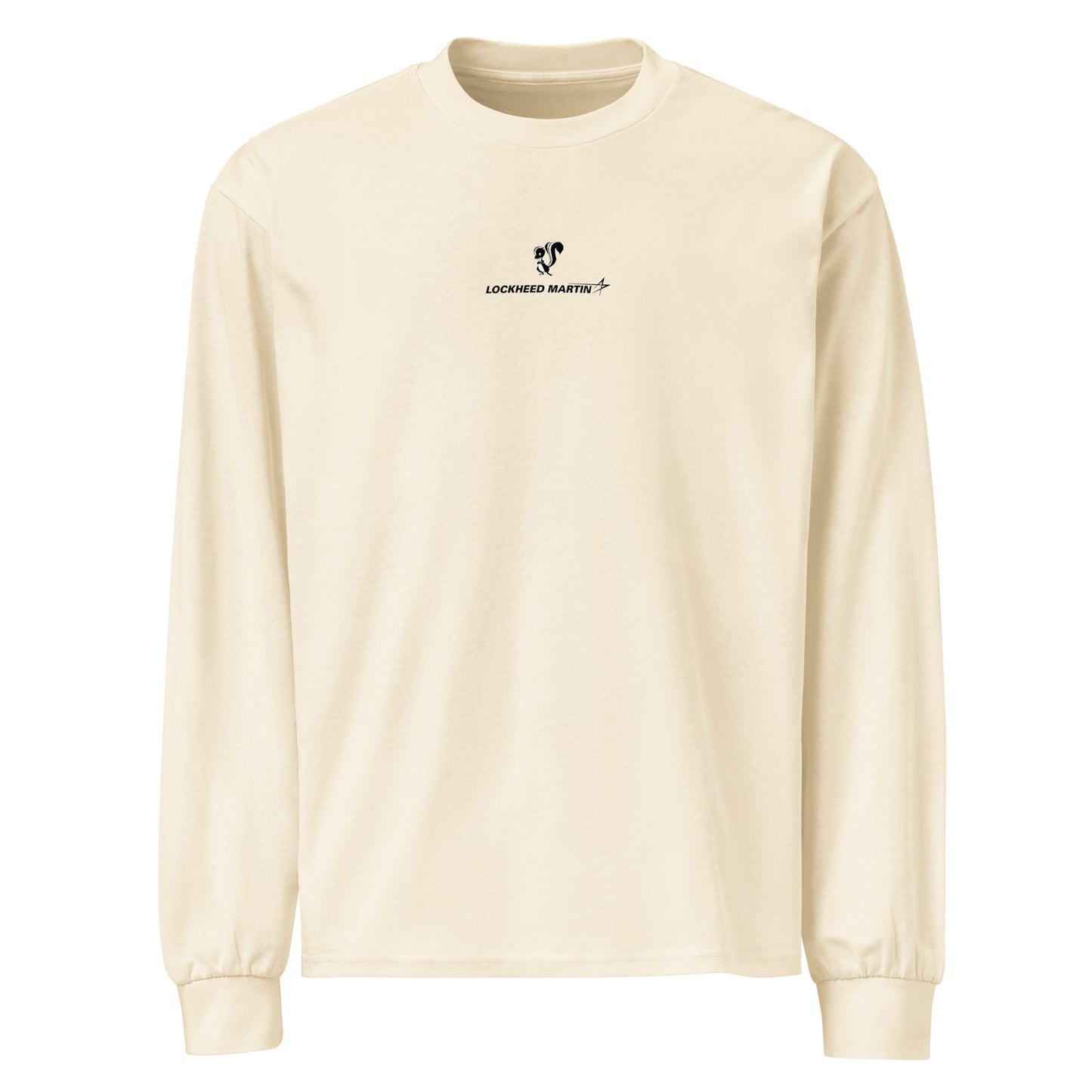Hand-drawn schematic of the Lockheed Martin Skunk Works SR-72 Darkstar printed on a premium long-sleeve t-shirt.