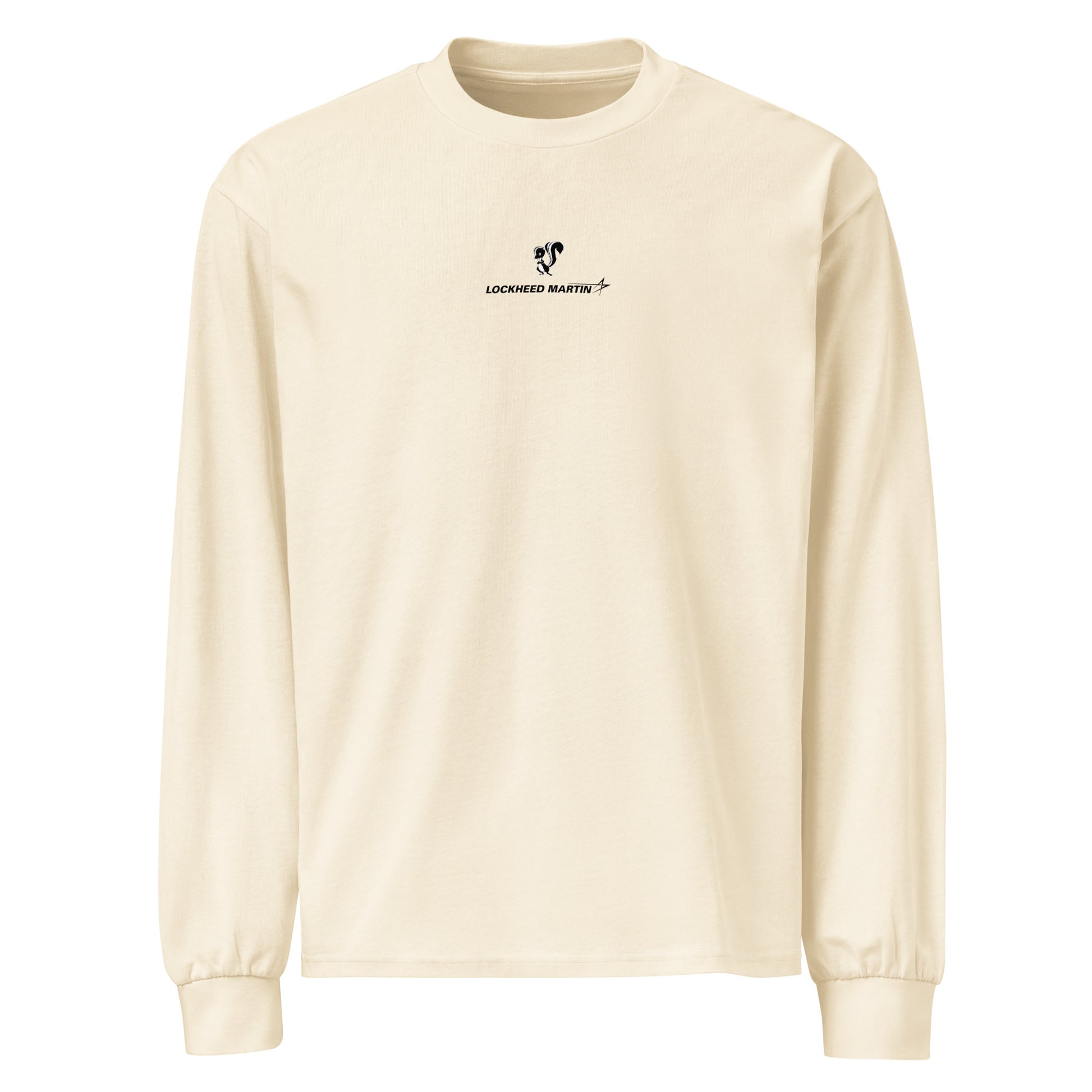 Hand-drawn schematic of the Lockheed Martin Skunk Works SR-72 Darkstar printed on a premium long-sleeve t-shirt.