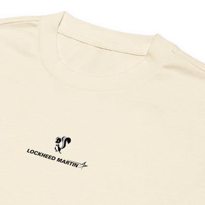 Hand-drawn schematic of the Lockheed Martin Skunk Works SR-72 Darkstar printed on a premium long-sleeve t-shirt.