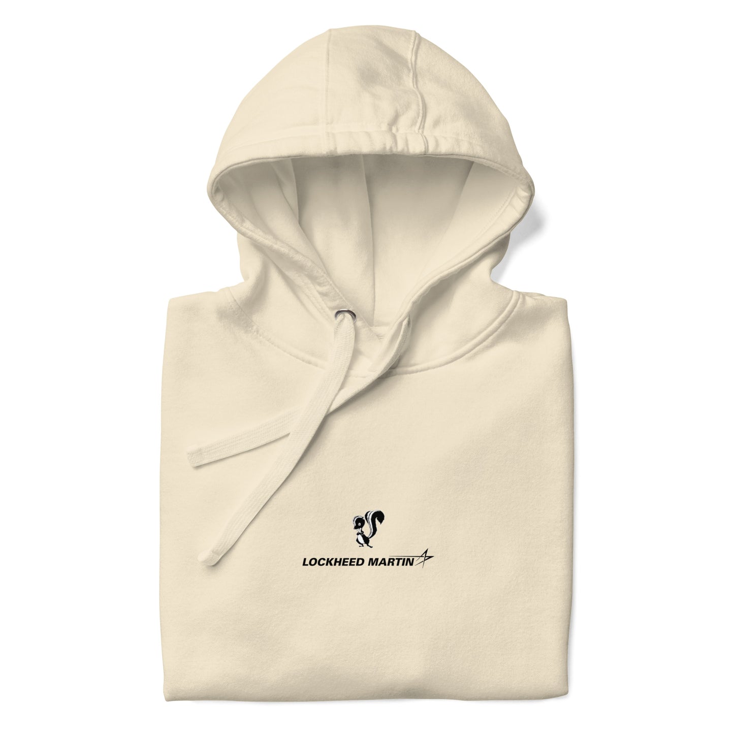 Hand-drawn schematic of the Lockheed Martin Skunk Works SR-72 Darkstar printed on a unisex hoodie.
