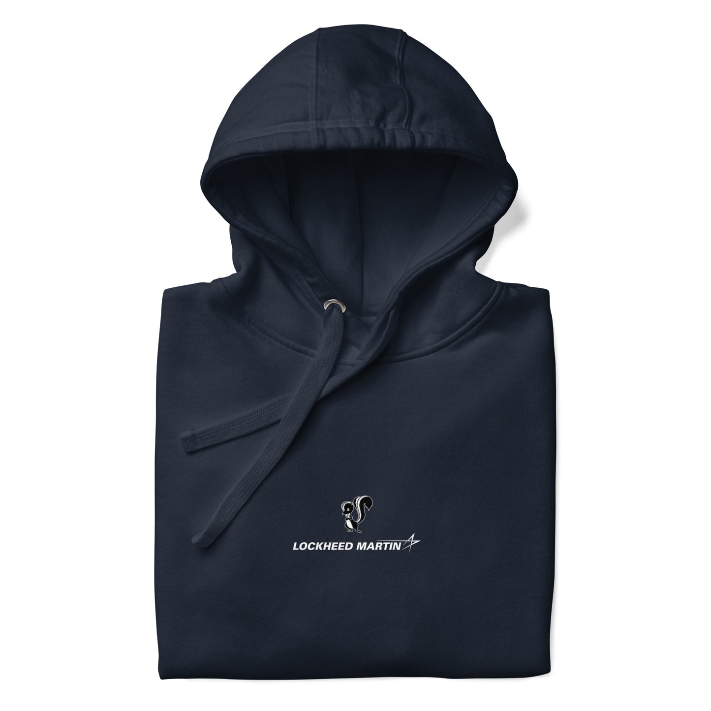 Hand-drawn schematic of the Lockheed Martin Skunk Works SR-72 Darkstar printed on a unisex hoodie.